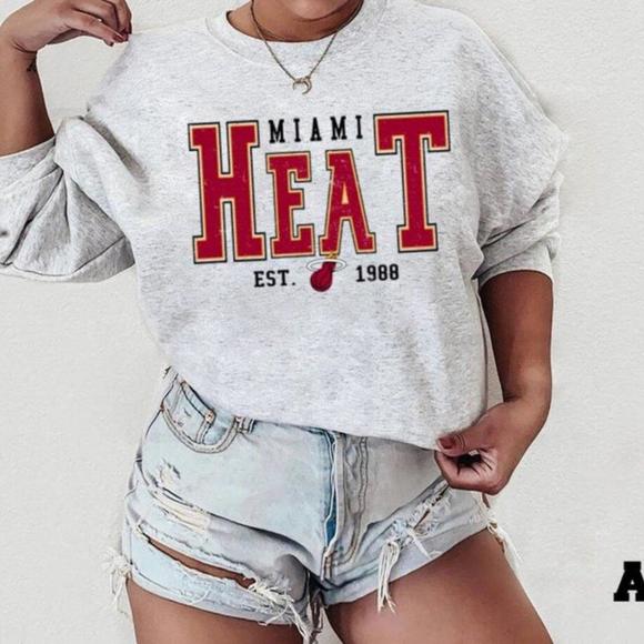 Lovebandtee Other - Miami Basketball Sweatshirt, Miami Basketball Sweater